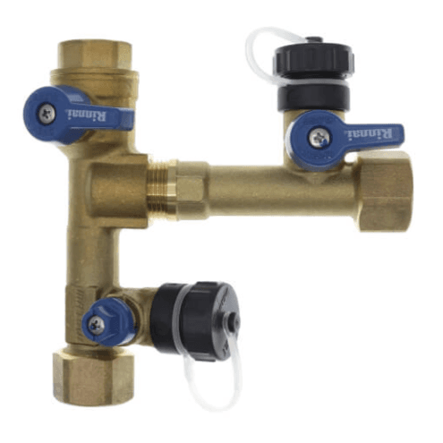 Dedicated Return Valve, includes: Tee, Check valve, Drain valve, Isolation valve for return line