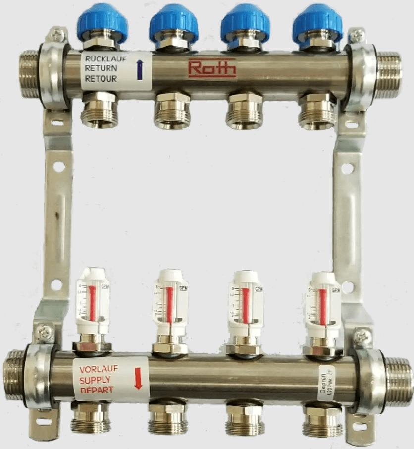 RSS Manifold Set, 1 1/4" x 8 Loop