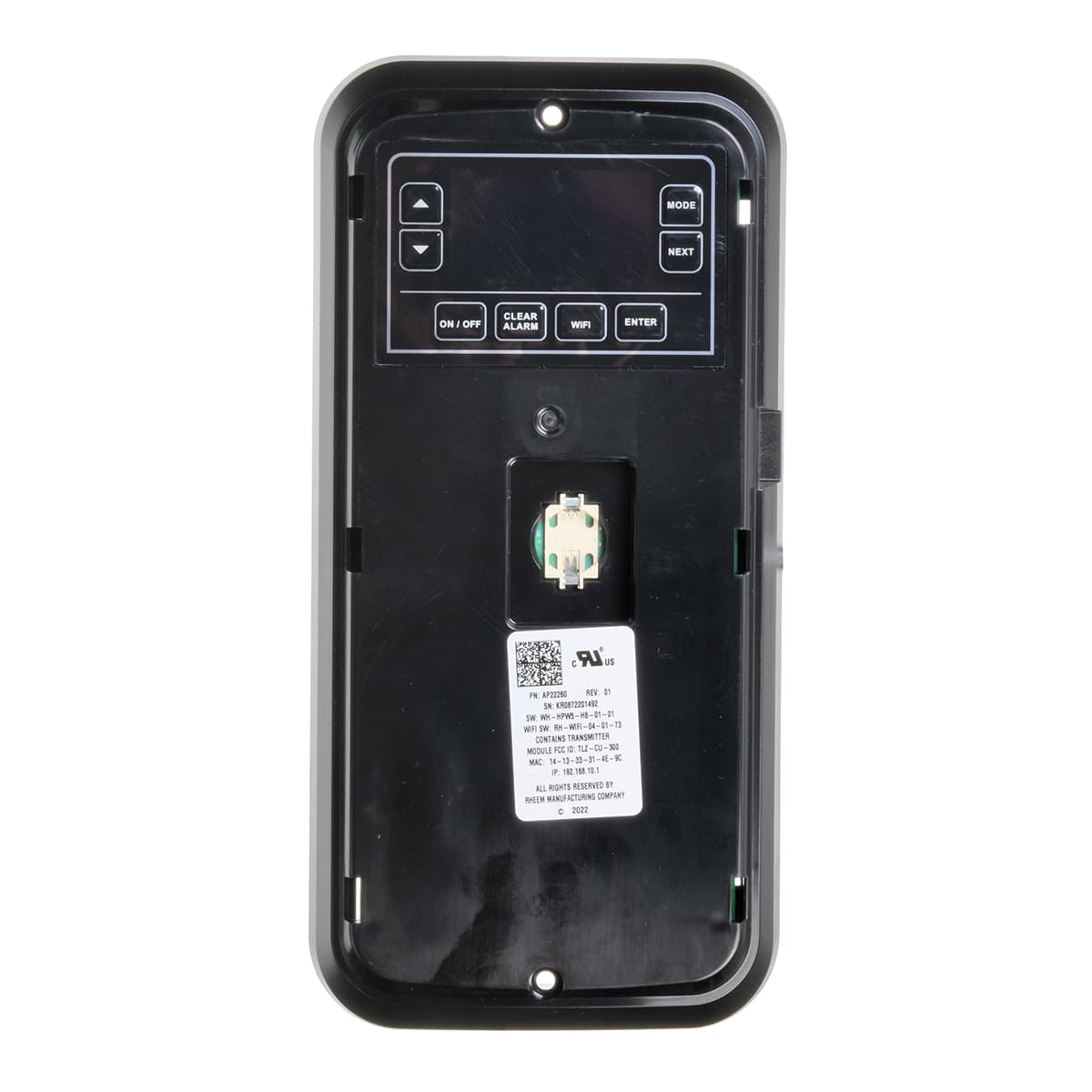 Rheem controller assembly wifi120v