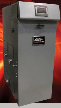 APX-825C, Apex Condensing (APX) - Ultra High Efficiency Hot Water Boiler, 95% Thermal Efficiency, Stainless Steel Heat Exchanger,Full Modulation5:1 Turndown
