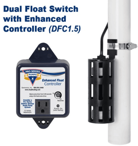Dual float, Enhanced controller, 10' cord#717301122484