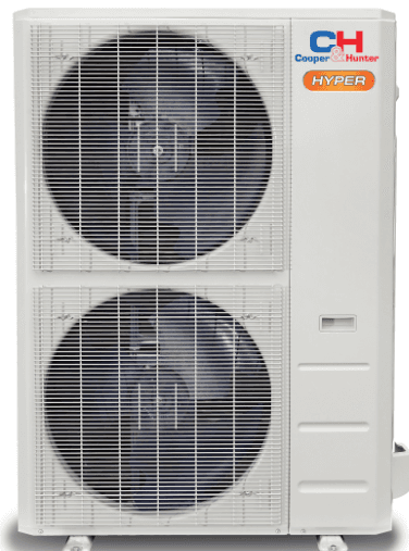 35MBH Astoria Hyper Series Outdoor Heat Pump unit23MBH Cooling/26MBH Heating capacity 208-230V/60Hz,1-PH,Heating/Cooling capacity Ambient temp as low as -22*F,37-1/4" x 16-1/8" x 31-7/8" Line set 3/8" - 3/4", 164' max pipe length, approx 160#