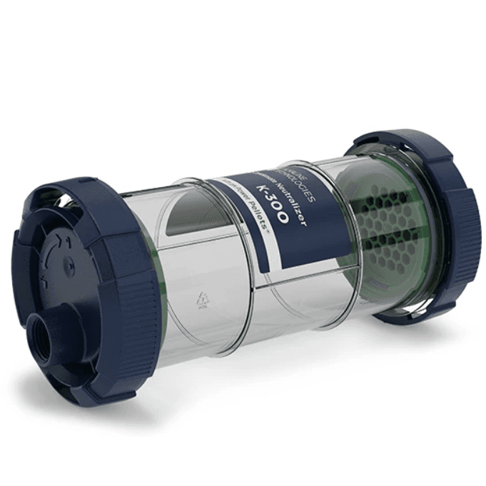 Neutralizer Kit, 0-400MBH Tank style w/ clear cover, 3/4" PVC socket conn  Up to 2.4GPH