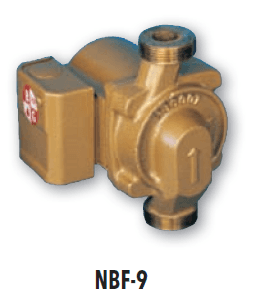 Brnz circ low-watt pump, 1/40HP - Flange Code: J - 1/40 HP,2800 RPM, Single Speed - 115Volt, 1-PH # 103258LF
