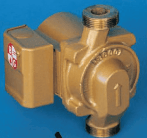 Bronze circulator, 1/25 HP -Union connect code "J" - 1/25 HP,2940 RPM, Single Speed - 115Volt, 1-PH # 103255LF