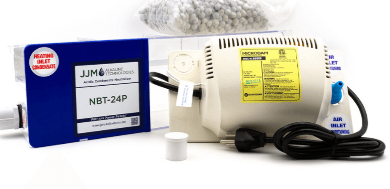 NBT-24 neut. tank w/ pump, 350MBH Up to 2.6 GPH flow rate,3/4" NPT Inlet/Outlet,  Floatswitch, electrical outlet,required 120/1/60 power Floormount #2012