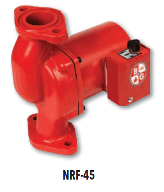 C.I. 3-spd circ pump, 1/6 HP -Flange Code: B - Cast Ironconstruction - 1/6 HP, 3200RPM - 115 Volt, 1-PH # 103404