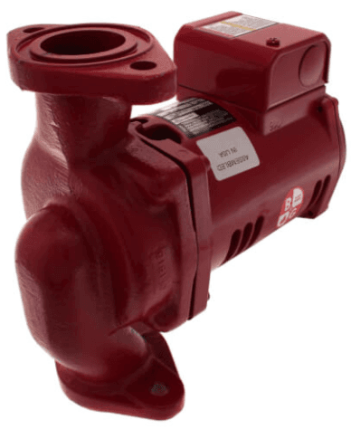 Cast-iron circ pump, 1/6 HP -Flange Code: B - Cast Iron construction - 1/6 HP, 3300 RPM, Single Speed - 115 Volt,1-PH # 1BL002