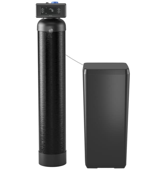 45,000 Grain GE Profile Professional Smart Valve Water Softener with Self-Cleaning & Integrated Long-Life Filter (1.5 cubic ft) [325LB SALT CAPACITY]