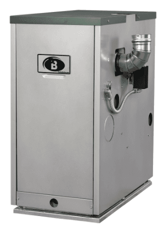 65 MBH Input Sealedcombustion PSC II Cast Iron boiler with circulator Boiler reset control with circulator relay and LWCO Peerless wall thimble (up to 11-12") SS vent cap, SS screened vent termination condensateelbow Spark Ignition Natural Gas
