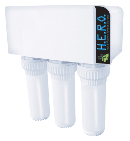 High-efficient RO System ***Unit requires 110V outlet ***- 75 GPD, w/ BP - NSF 3.0Plastic tank - Recirculationkit: ---> CANHERO-RECIRCKIT -Replacement Cartridge kit:---> CAN60010717 # 20010075