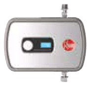 Rheem AutoBooster- 7.2KW/240V/30A Increase deliverable Hot Watercapacity of tank water heater.3/4"  FNPT Inlet 3/4" MNPTOutlet, w/wiring whip Digitaluser interface, fieldreplaceable element, can bewall mount if limited space