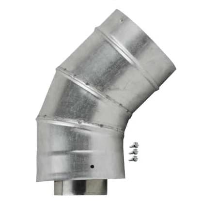 Rheem Concentric Elbow - 45 degree - 3 in./5 in