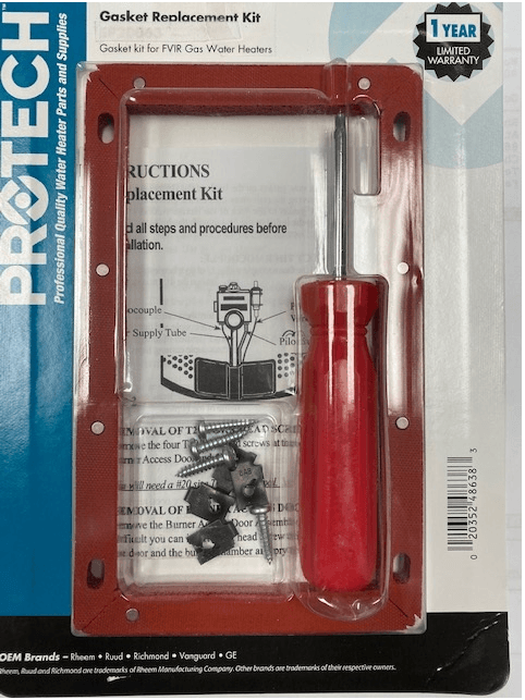 Rheem burner door gasket repair kit
