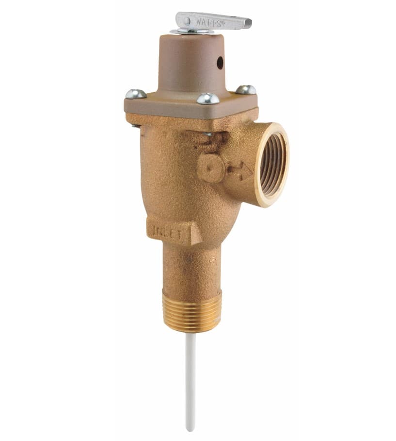 1" MNPT T&P relief valve, CSA rated 150 psi 500MBH