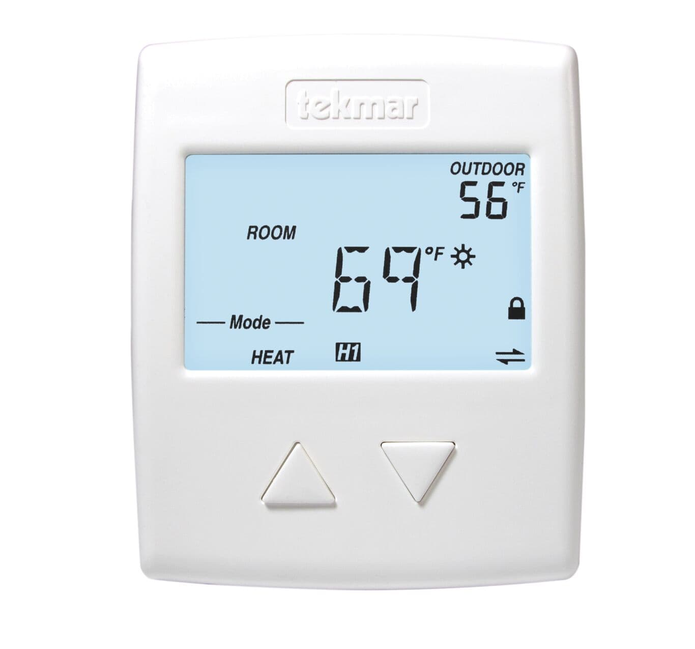 Radiant Thermostat - 1 Stage Heat, auxiliary sensor input (sensor [079] sold separately)