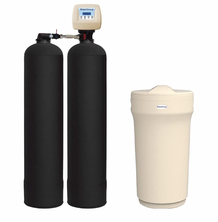 185 HTOCK Series, 25k - Harness, Taste & Odor Reduction with catalytic carbon & KDF - Twin tank (9x48 resin tank) - 25k grains hardness removal, 3/4" connections - 948BJ, R100V *** INCLUDE 1 BAG OF SALT ***# 2387-1