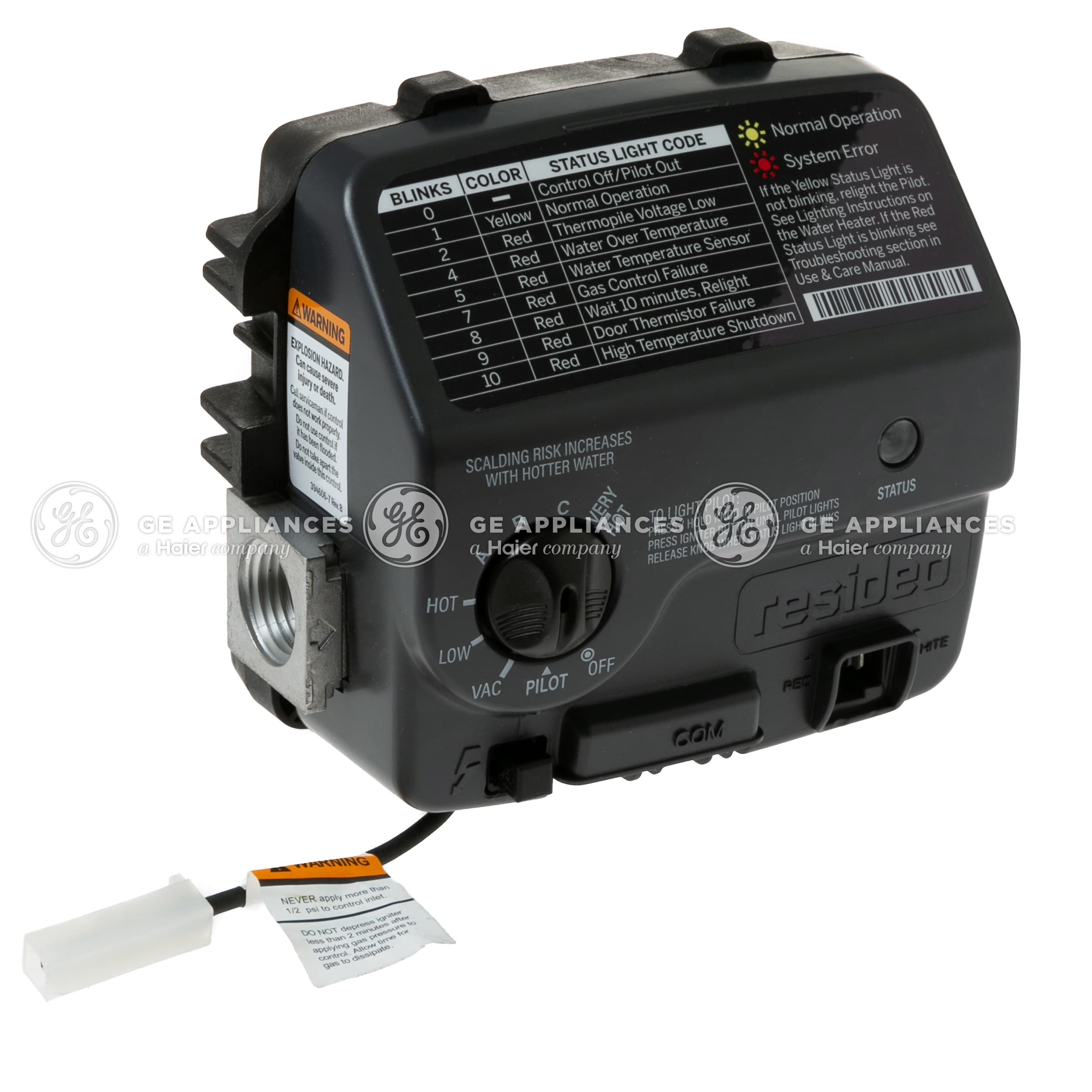 GE Gas Control Valve (ATM -
NG) THERMISTOR