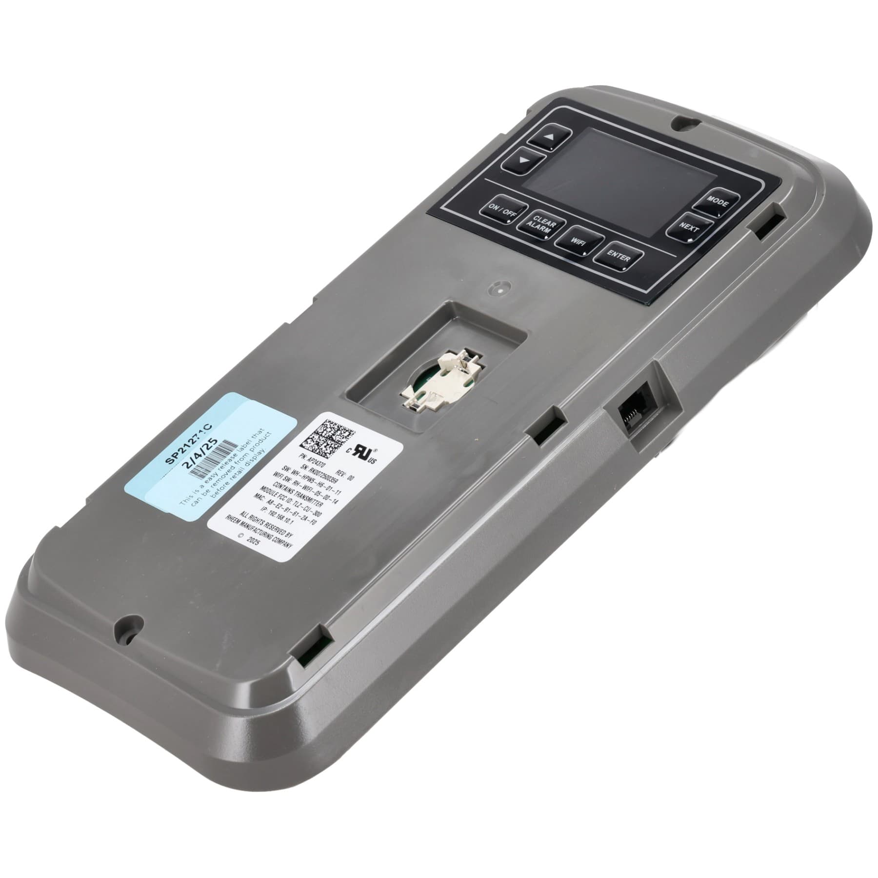 Display Control Replacement
Kit for HPWH GEN 5 (65 gal
240V Elements and Compressor)