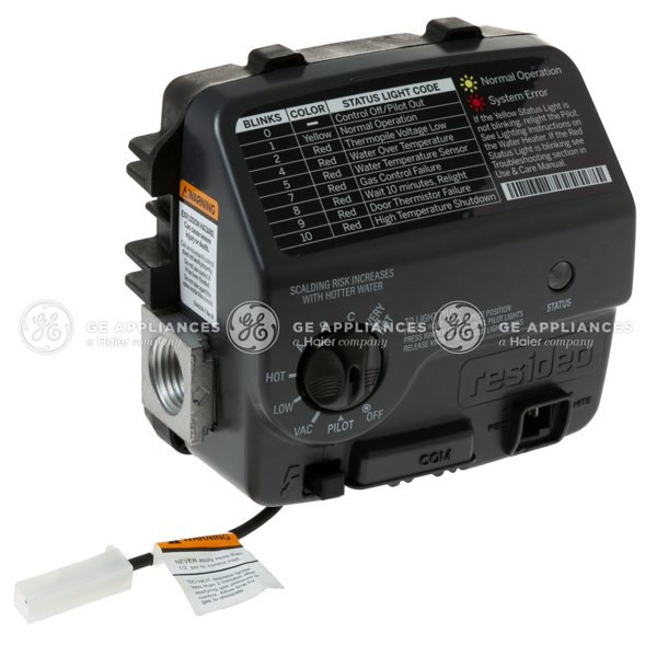 Gas control valve / thermostat, atmospheric, natural gas (P1)